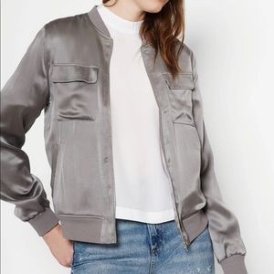 Equipment Abbot Silk Bomber jacket